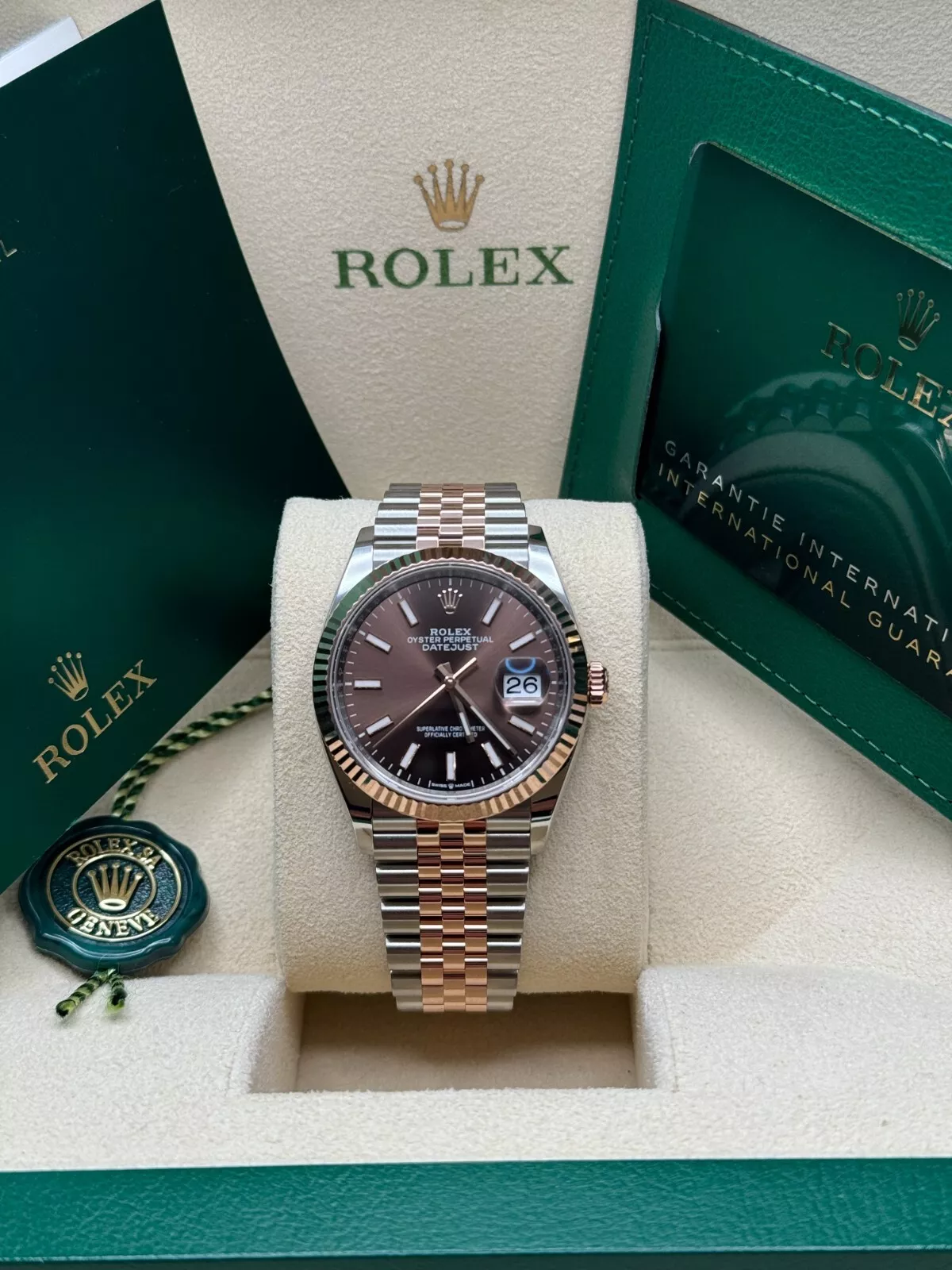 Rolex Datejust 36mm 126231 Chocolate Dial Oyster Bracelet - Image 8