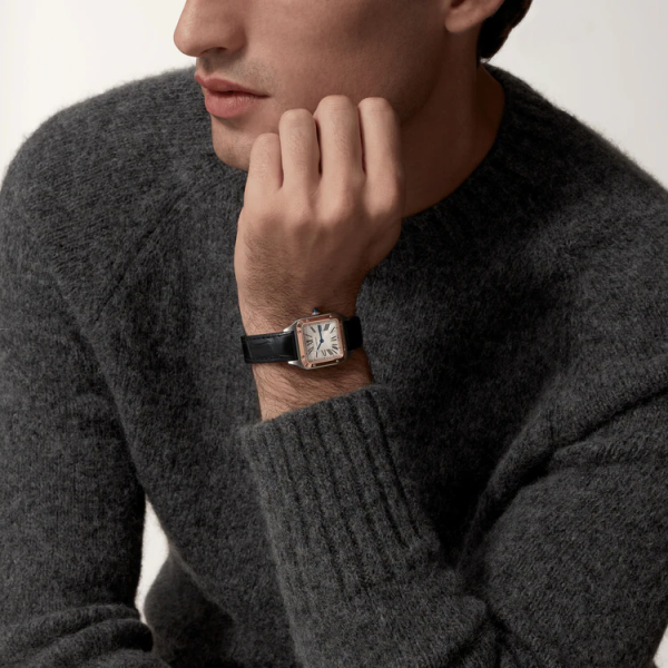 Cartier SANTOS-DUMONT Rose Gold MIx 43.5mm