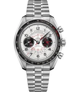 Omega Speedmaster Chronoscope Silver Dial 43mm Stainless Steel Bracelet 329.30.43.51.02.002