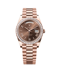 Rolex   Day-Date 40mm Chocolate Roman Dial 228345rbr-0009