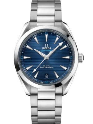 OMEGA Seamaster Aqua Terra 41mm Blue Dial Stainless Steel Bracelet 220.10.41.21.03.001