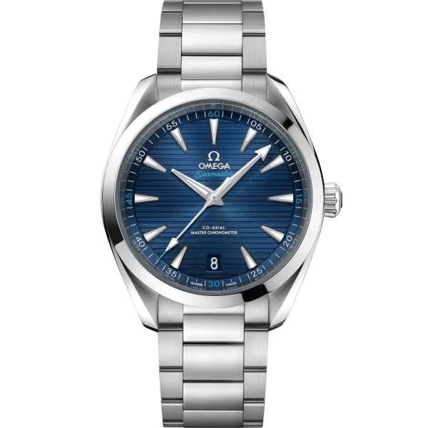 OMEGA Seamaster Aqua Terra 41mm Blue Dial Stainless Steel Bracelet 220.10.41.21.03.001