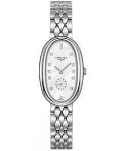 Longines Women's L23064876 Symphonette Diamond Stainless Steel Watch