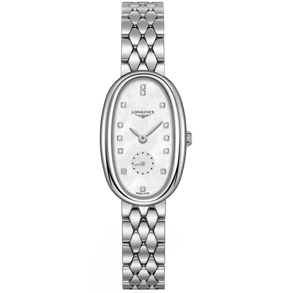 Longines Women's L23064876 Symphonette Diamond Stainless Steel Watch