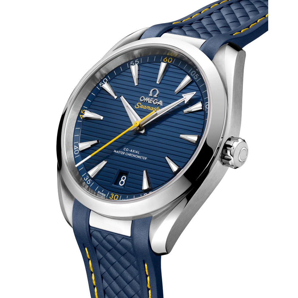 OMEGA Seamaster Aqua Terra 41mm Blue Dial Stainless Steel Strap 220.12.41.21.03.009 - Image 2