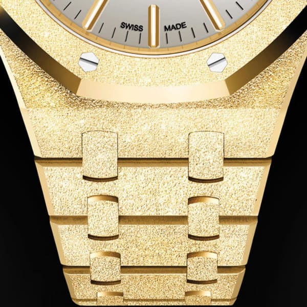 Audemars Piguet Royal Oak Frosted Gold Selfwinding 37mm 15454BA.GG.1259BA.02 - Image 3