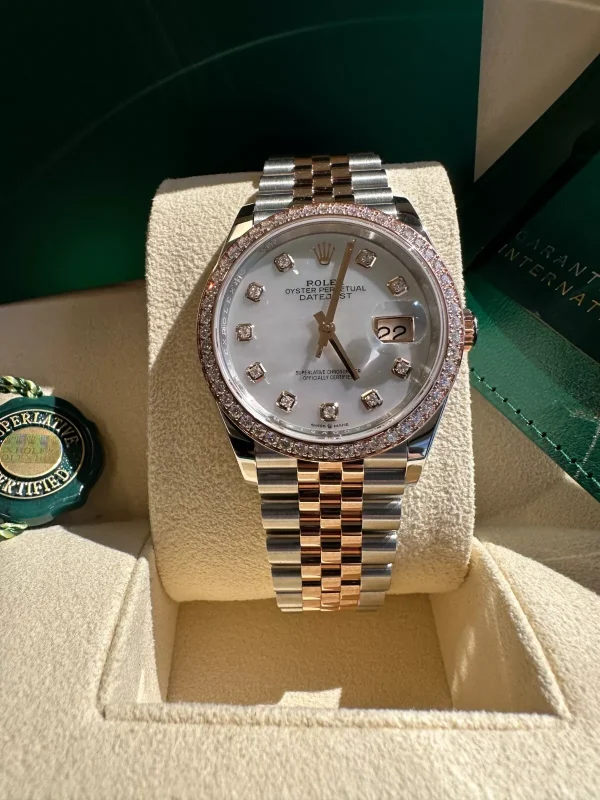 Rolex  Datejust 36mm 126281 Mother-of-Pearl Dial Jubilee Bracelet