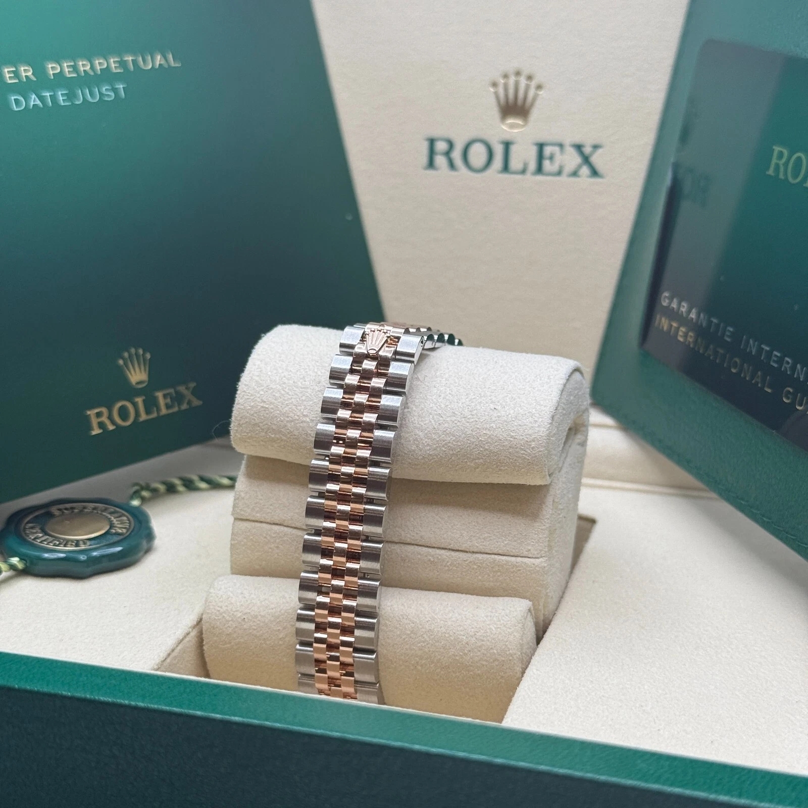 Rolex Lady-Datejust 28mm 279381RBR Aubergine Diamond Dial Oyster Bracelet - Image 7