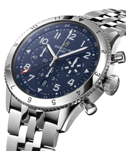 Alternative view of Breitling Classic AVI Super AVI B04 Chronograph GMT 46mm Tribute to Vought F4U Corsair AB04451A1C1A1