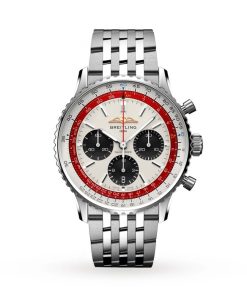 Breitling Navitimer B01 Chronograph 43 Boeing 747 Limited Edition Boutique Exclusive Stainless Steel Bracelet AB01383B1G1A1