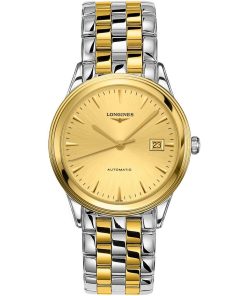 Longines Unisex L4.974.3.32.7 Flagship Two-Tone Stainless Steel Watch