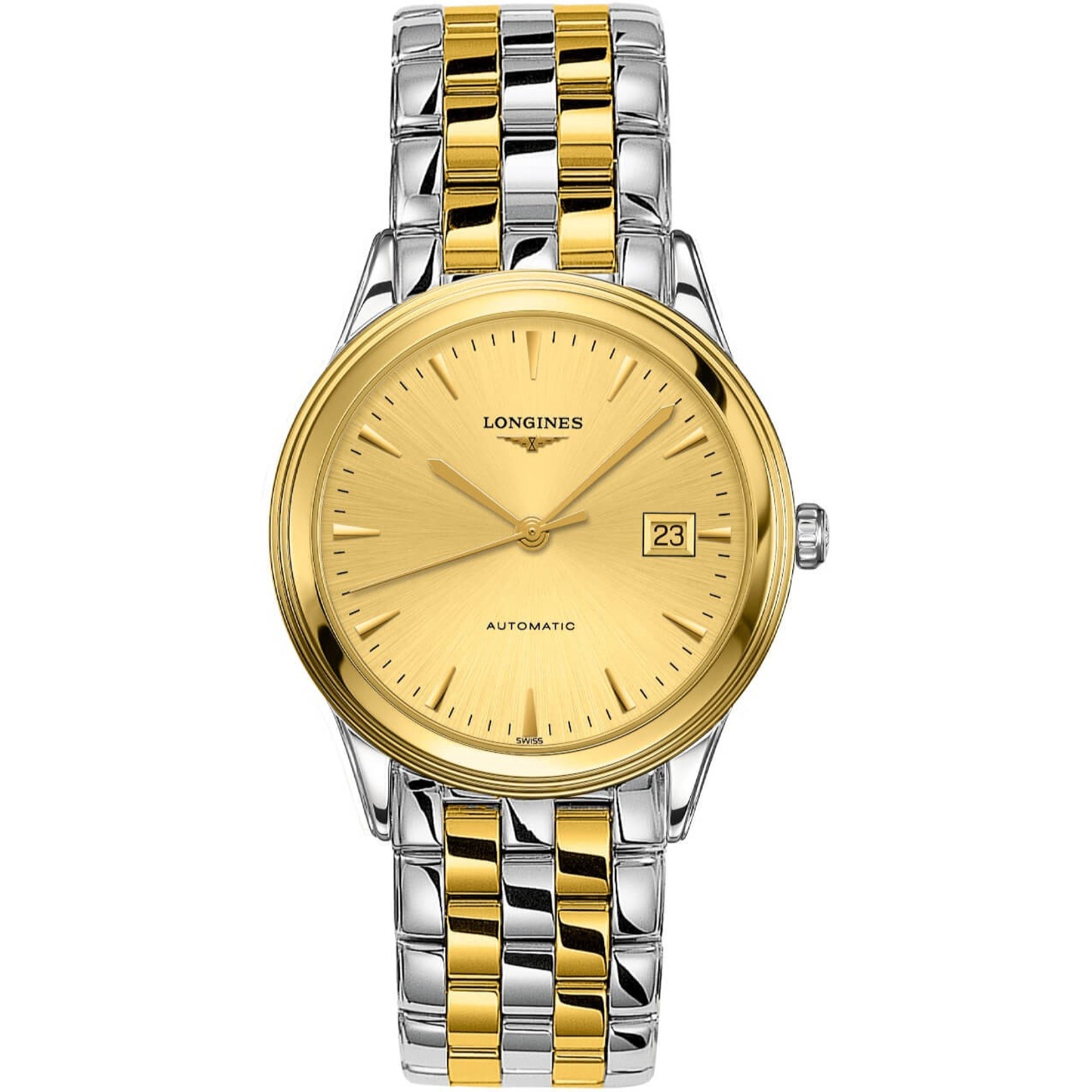 Longines Unisex L4.974.3.32.7 Flagship Two-Tone Stainless Steel Watch