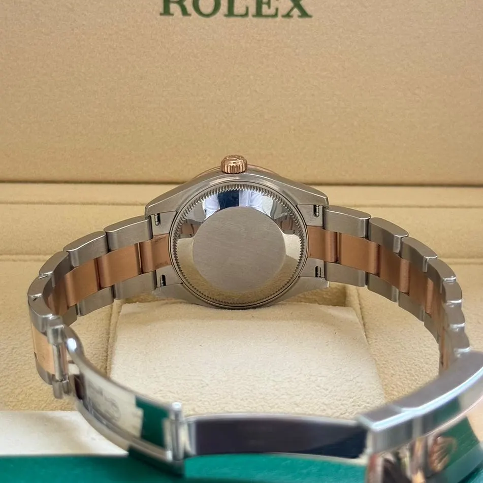 Rolex Lady-Datejust 28mm 279161 Rose Stick Dial, Two Tone Stainless Steel & 18K Rose Gold Oyster Bracelet Women's Watch - Image 9
