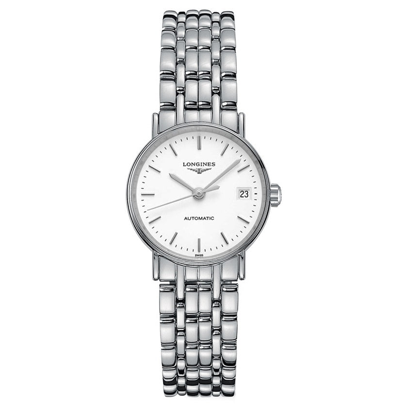 Longines Women's L4.321.4.12.6 Presence Stainless Steel Watch