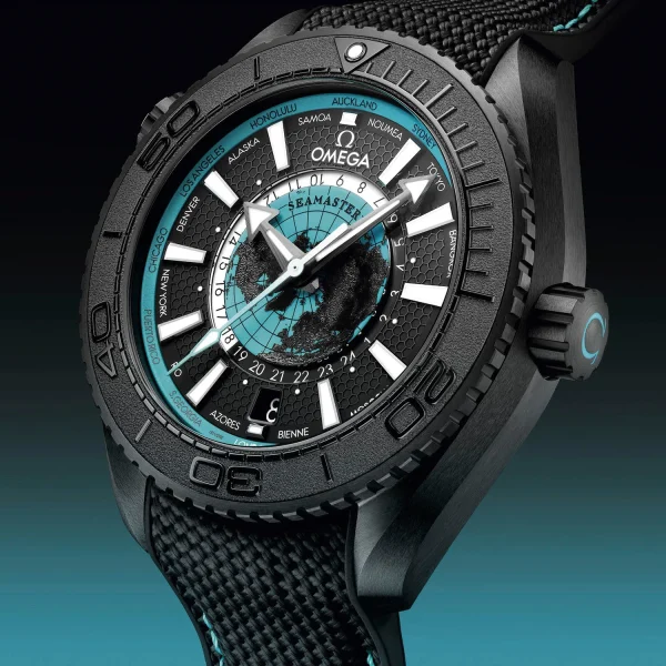 Omega Seamaster Planet Ocean 600M Worldtimer Automatic 45.5mm 215.92.46.22.01.006