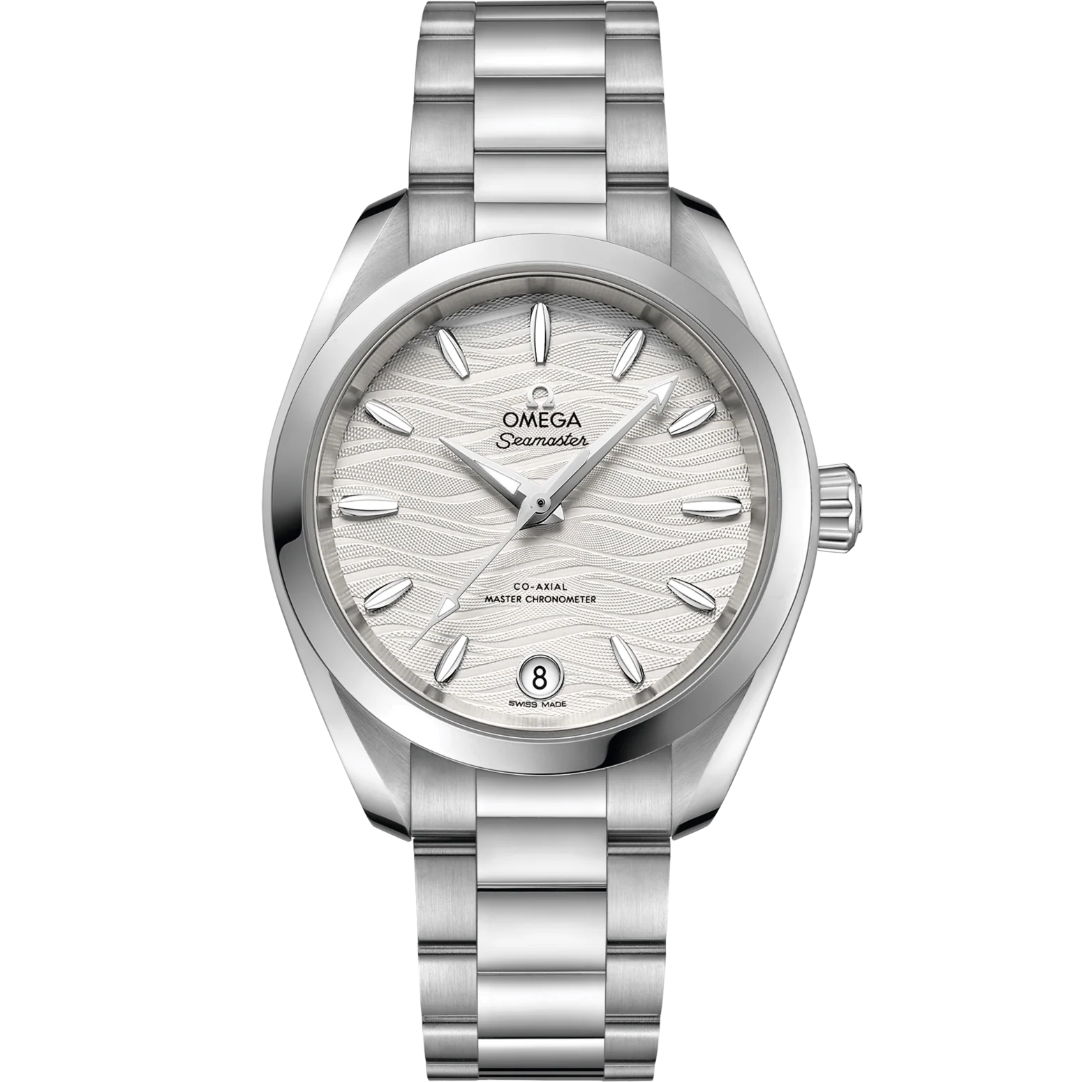 Omega Seamaster Aqua Terra 150M 34mm Silver Dial Stainless Steel Bracelet 220.10.34.20.02.002