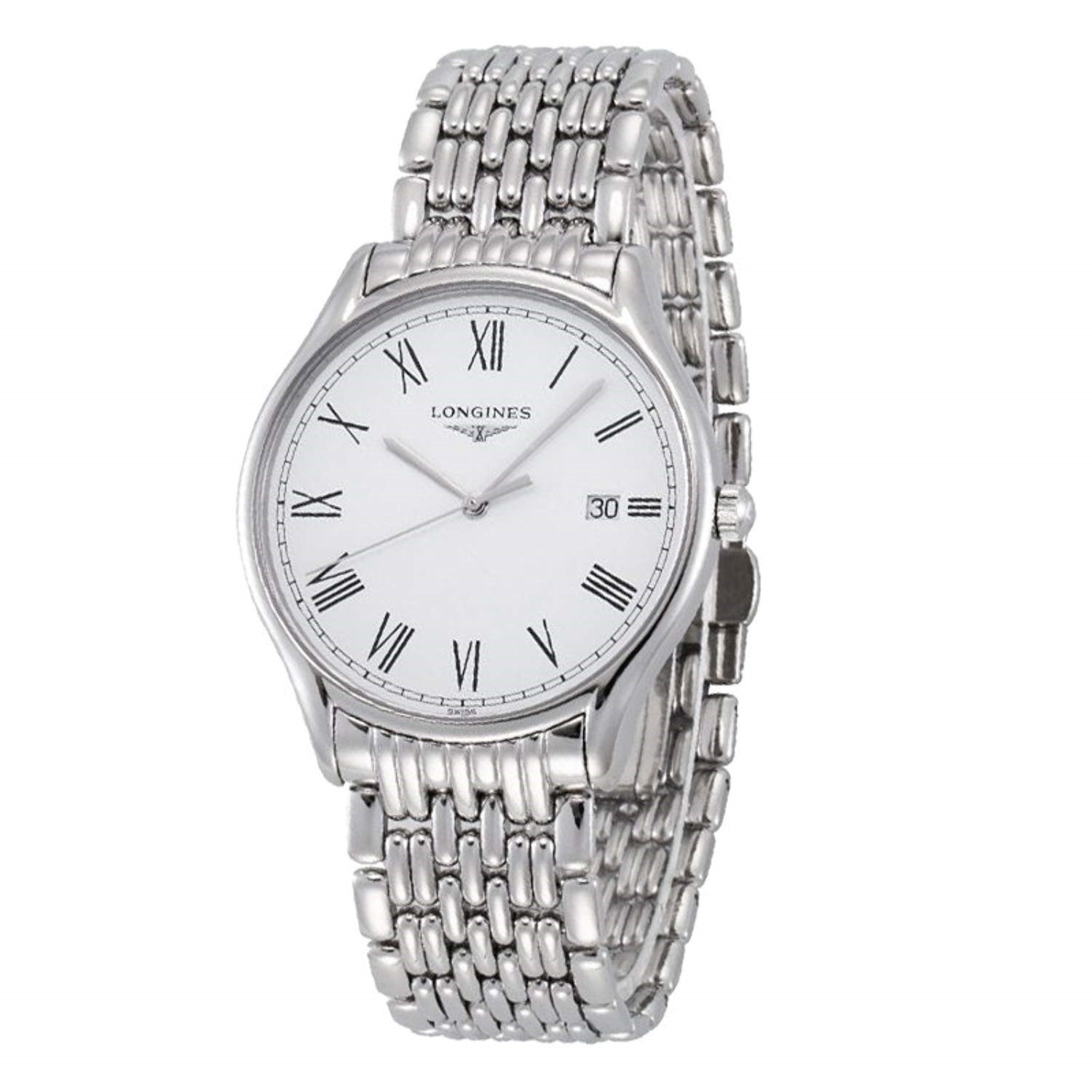 Longines Men's L4.859.4.11.6 Lyre Stainless Steel Watch