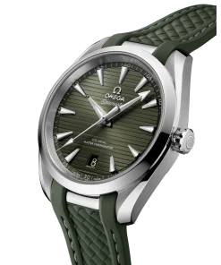 Alternative view of Omega Seamaster Aqua Terra 38mm Green Dial Stainless Steel Bracelet 220.12.38.20.10.001