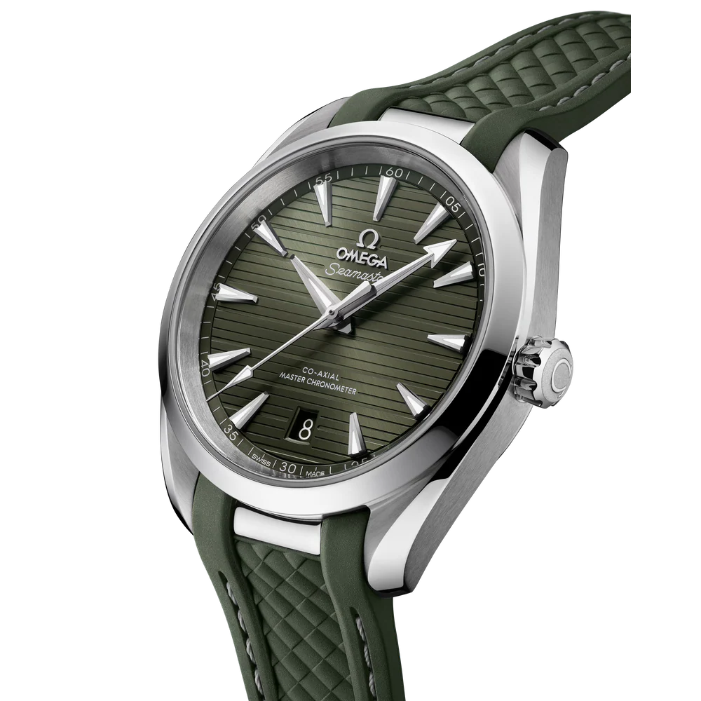 Omega Seamaster Aqua Terra 38mm Green Dial Stainless Steel Bracelet 220.12.38.20.10.001 - Image 2