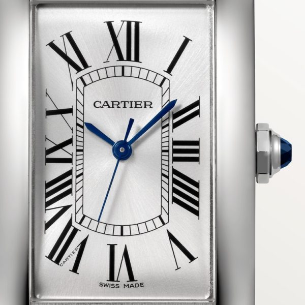 Cartier TANK AMERICAINE Blue Strap 26.6 mm