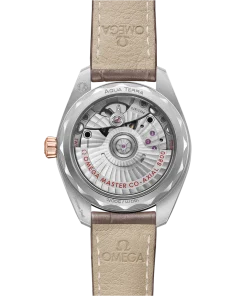 Alternative view of Omega Seamaster Aqua Terra 150M 34 mm Grey Dial Stainless Steel and Sedna™ 18k Rose Gold Strap 220.23.34.20.06.001