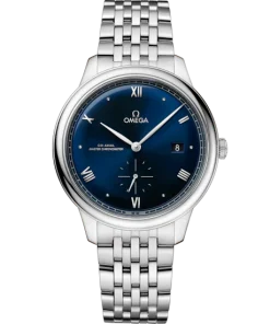 Omega De Ville Prestige 41mm Blue Dial Stainless Steel Bracelet 434.10.41.20.03.001