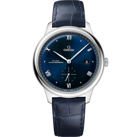 Omega De Ville Prestige 41 mm Blue Dial Stainless Steel Strap 434.13.41.20.03.001