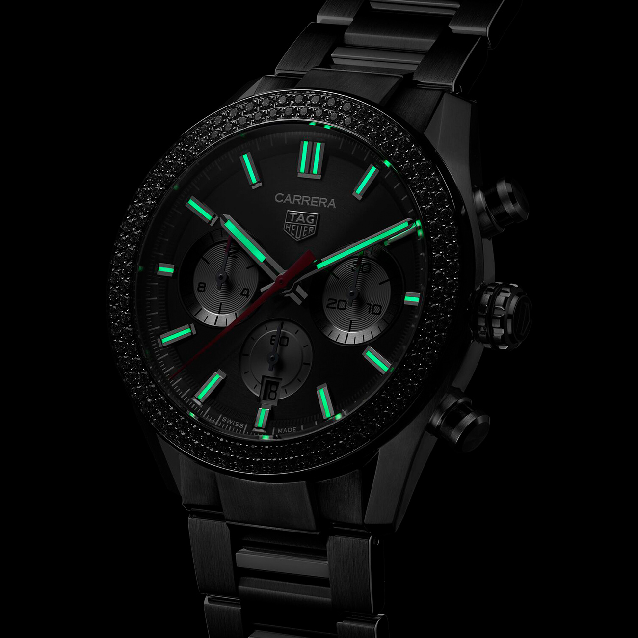 TAG Heuer Carrera Chronograph Automatic 44mm Steel CBN2A12.BA0643 - Image 5