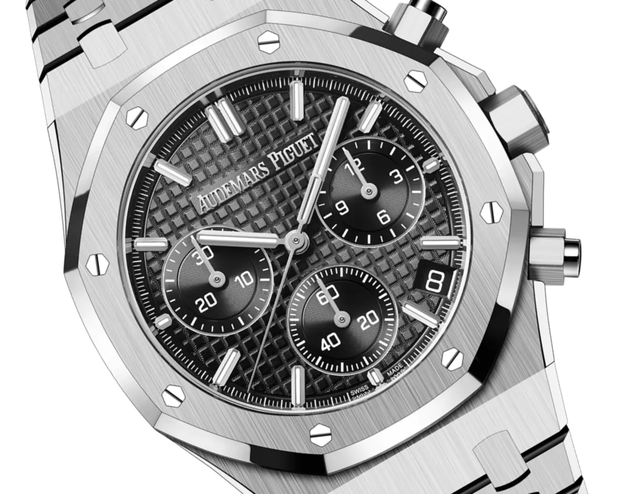 Audemars Piguet ROYAL OAK Black Dial CHRONOGRAPH 41mm - Image 3