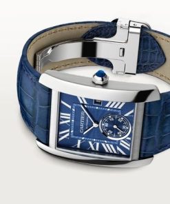 Alternative view of Cartier Tank MC Blue 44mm