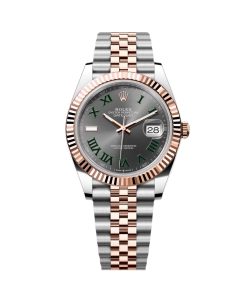 Alternative view of Rolex Datejust 41mm 126331 Oyster Band Steel and Everose Gold Men's Watch