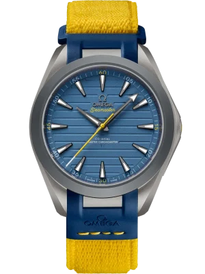 OMEGA Seamaster Aqua Terra 41 mm Blue Dial  Titanium Strap 220.92.41.21.03.002