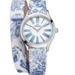 Omega De Ville Mini Trésor 26mm White Dial with Diamonds Stainless Steel Strap 428.17.26.60.04.001