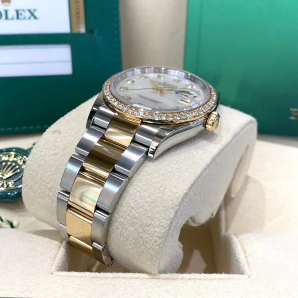 Rolex  Datejust 36mm 126283 White Mother-of-Pearl Dial Jubilee Bracelet Watch