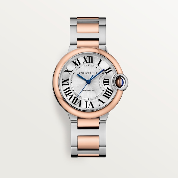 Cartier BALLON BLEU Rose Gold Mix 36mm