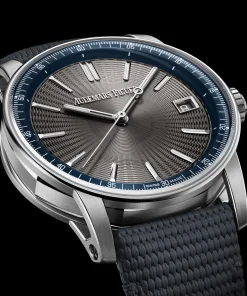 Alternative view of Audemars Piguet Code 11.59 Selfwinding 41 mm grey embossed dial - 15210ST.OO.A009KB.01