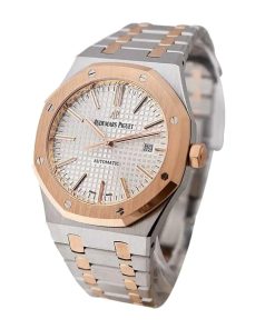 Alternative view of Audemars Piguet Royal Oak Selfwinding Silver dial, 37mm 15450SR.OO.1256SR.01