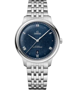 Omega De Ville Prestige 40mm Blue Dial Stainless Steel Bracelet 434.10.40.20.03.001