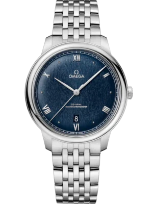 Omega De Ville Prestige 40mm Blue Dial Stainless Steel Bracelet 434.10.40.20.03.001