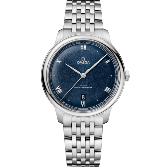 Omega De Ville Prestige 40mm Blue Dial Stainless Steel Bracelet 434.10.40.20.03.001