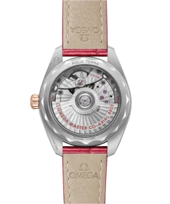 Alternative view of Omega Seamaster Aqua Terra 150M 34 mm Pink Dial Stainless Steel and Sedna™ 18k Rose Gold Strap 220.23.34.20.60.001