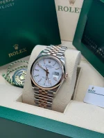 Rolex  Datejust 36mm 126201 White Dial Jubilee Bracelet Watch