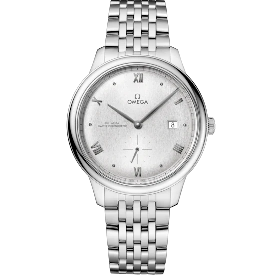 Omega De Ville Prestige 41mm Silver Dial Stainless Steel Bracelet 434.10.41.20.02.001