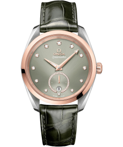 Omega Seamaster Aqua Terra 150M Rose Gold Bezel 38mm Men's Watch 220.23.38.20.60.001