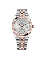 Rolex  Datejust 36mm 126201 Silver Palm Motif Dial