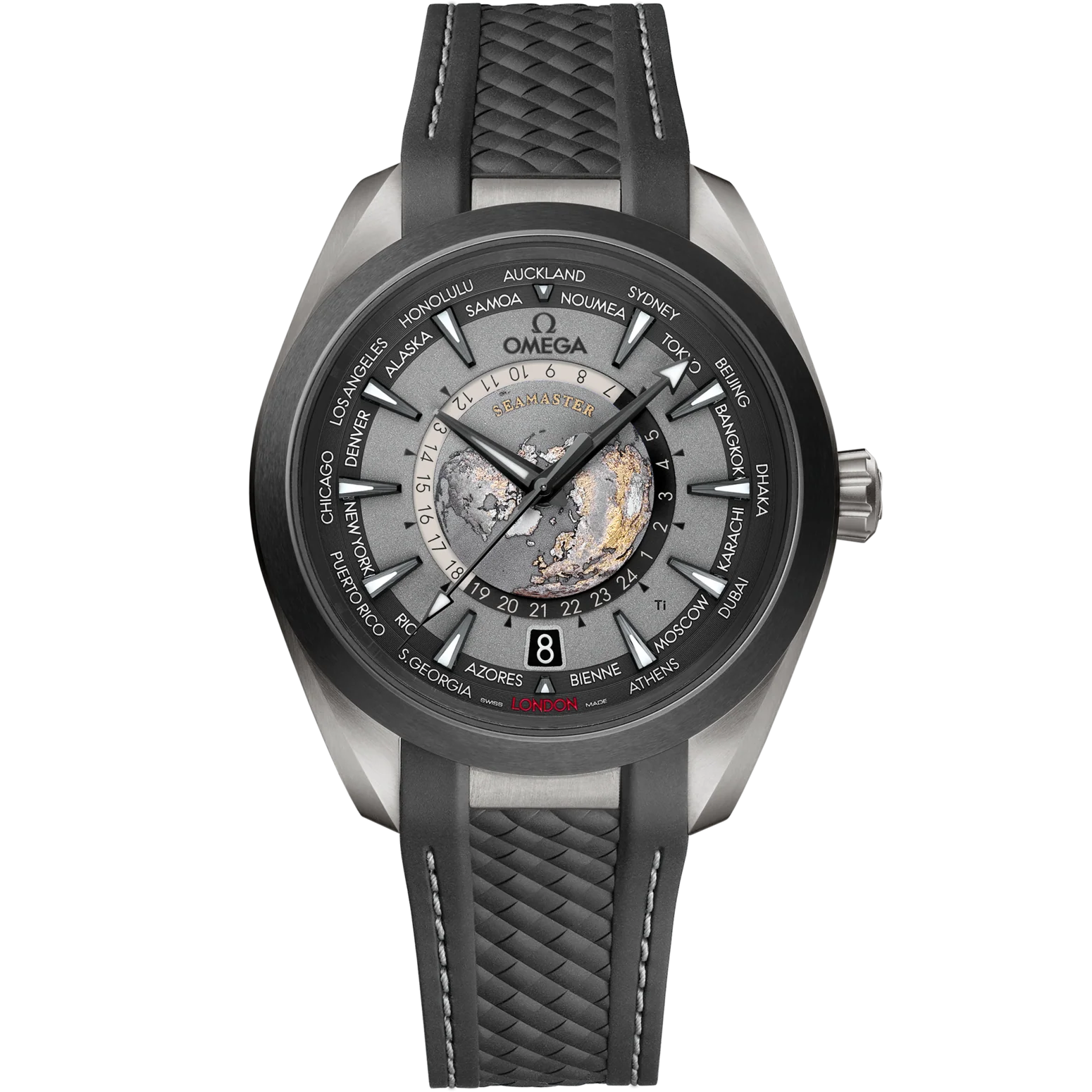 Omega Seamaster Aqua Terra 150M 43 mm Grey Dial Titanium Strap 220.92.43.22.99.001