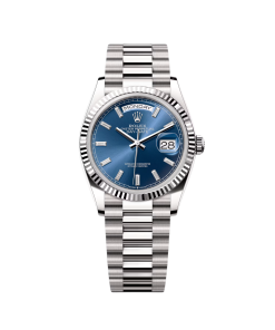 Rolex Day-Date 128239-0069 Blue Diamond Dial 36mm