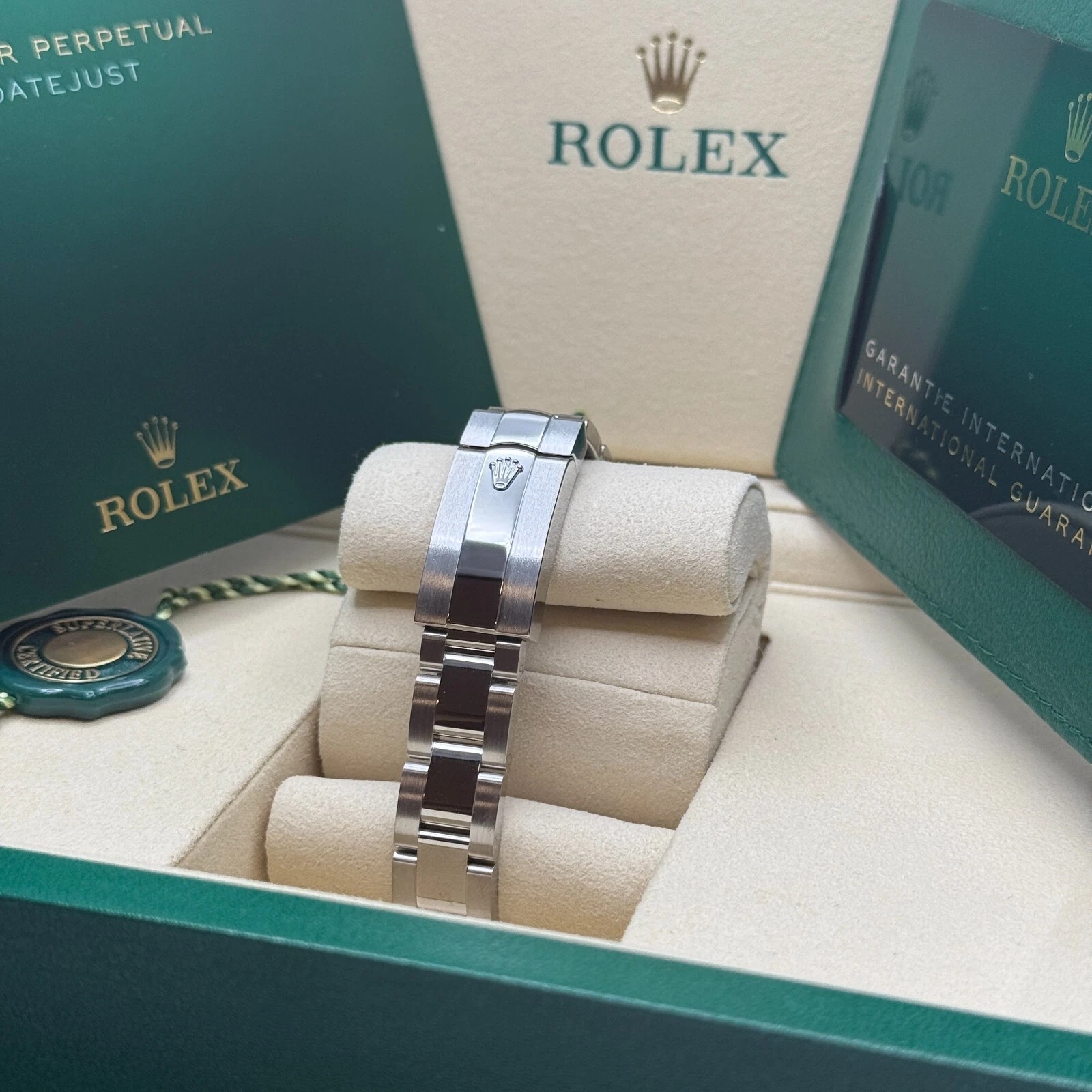 Rolex Lady-Datejust 28mm 279384RBR Dark Gray set with Diamonds - Image 6