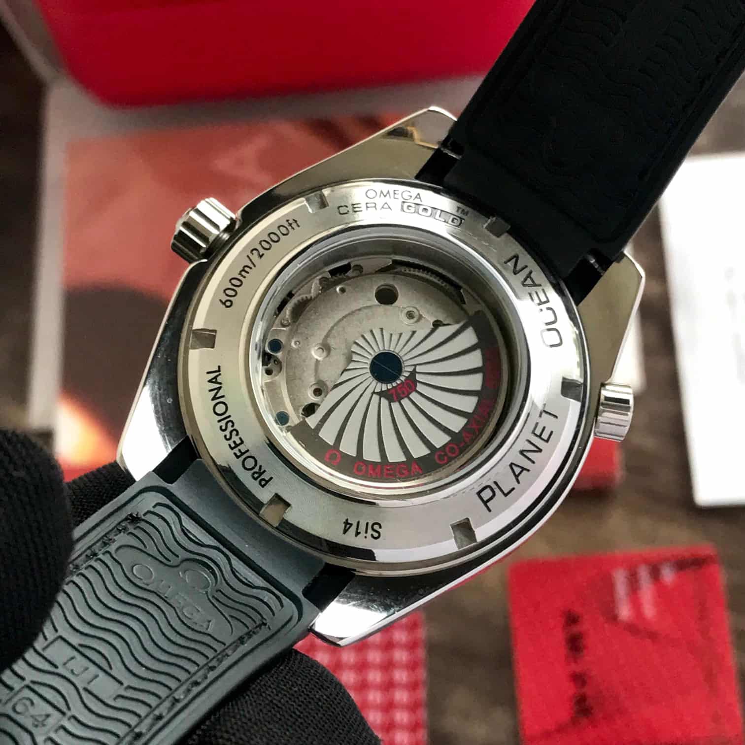 Omega Seamaster Planet Ocean Co-Axial GMT Automatic Men's Watch 43.5mm 232.32.44.22.01.002 - Image 6