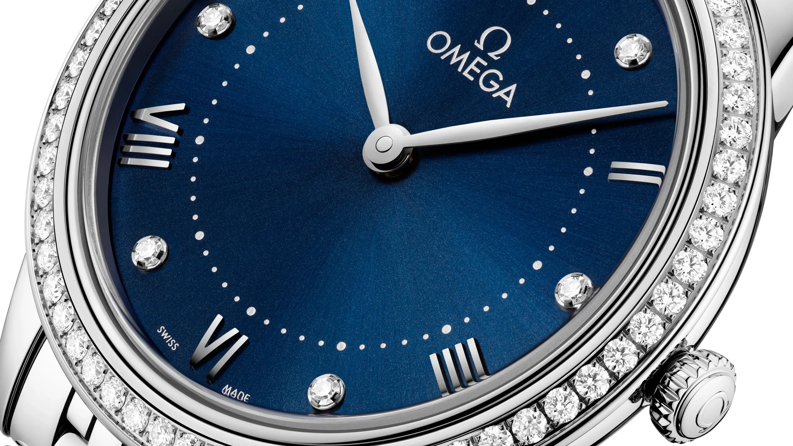 Omega De Ville Prestige, Stainless Steel and Diamond-set, 30mm Quartz 434.15.30.60.53.001 - Image 3